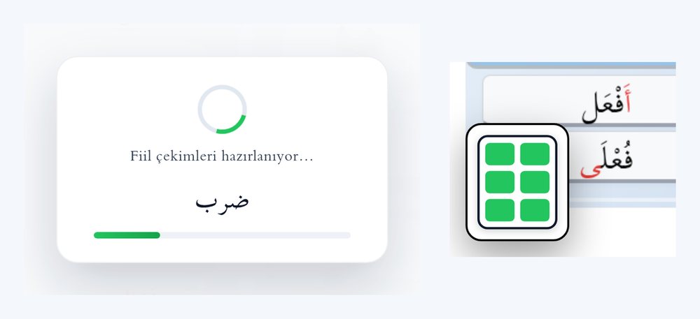 Yükleme ekranı ve rıhtım simgesi